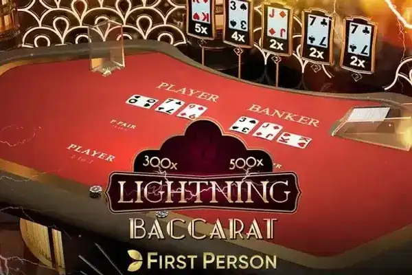 First Person Lightning Baccarat